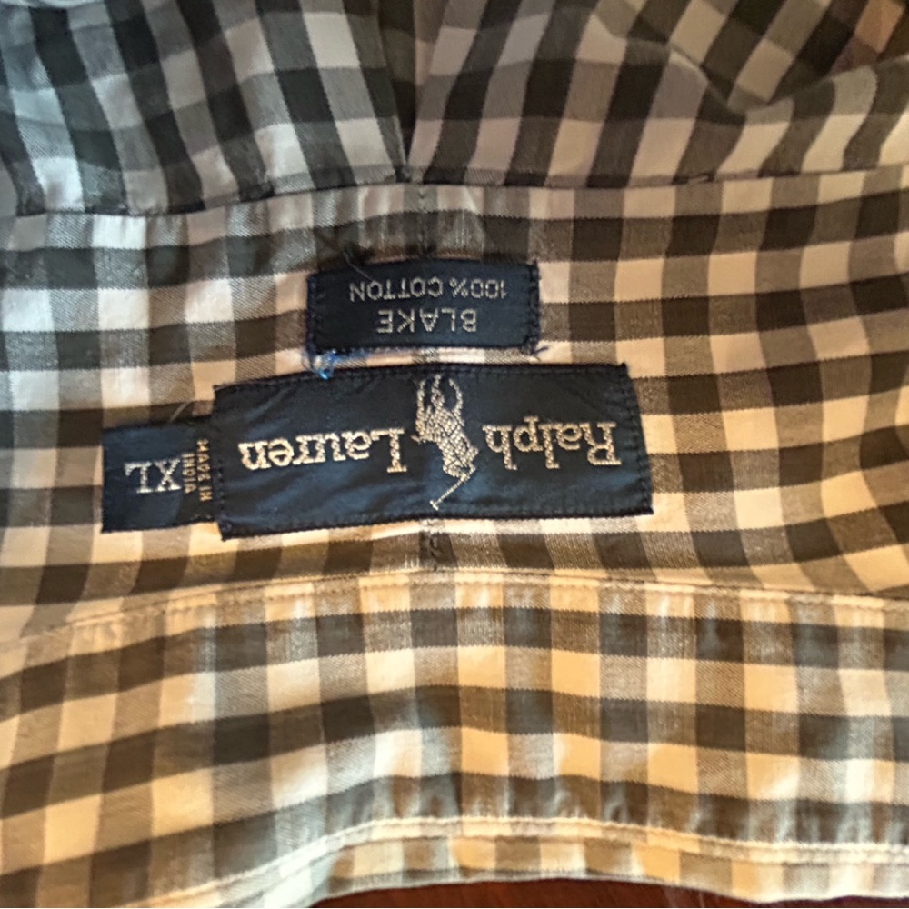 Cool check Ralph Lauren